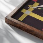 St. James 1962 Posters topaz close up dark wood mockup