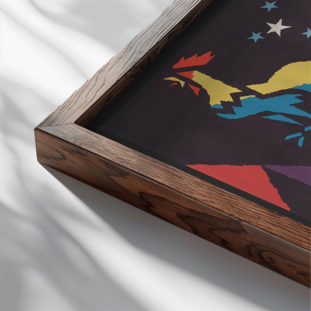 St. Peter 1962 Binder topaz close up dark wood mockup