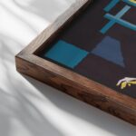 St. Thomas 1962 Binder topaz close up dark wood mockup