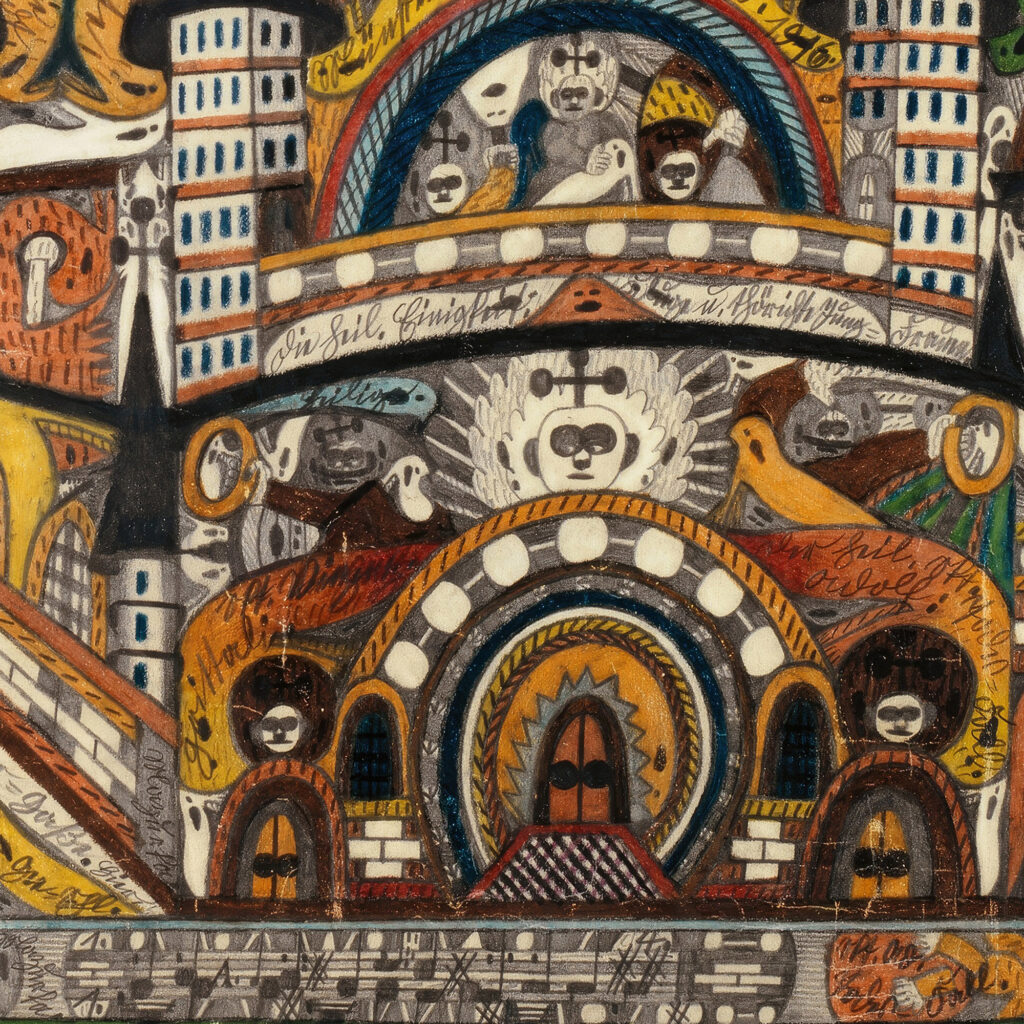 St. VinzentzMunster in Bern 1916 Adolf Wolfli 8 mockup