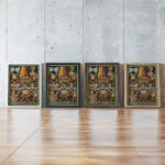 St. VinzentzMunster in Bern 1916 Adolf Wolfli framed posters mockup