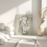 Staande figuur met gebogen knieen en opgeheven armen 1906 Reijer Stolk 4 mockup