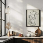 Staande figuur met gebogen knieen en opgeheven armen 1906 Reijer Stolk 6 mockup