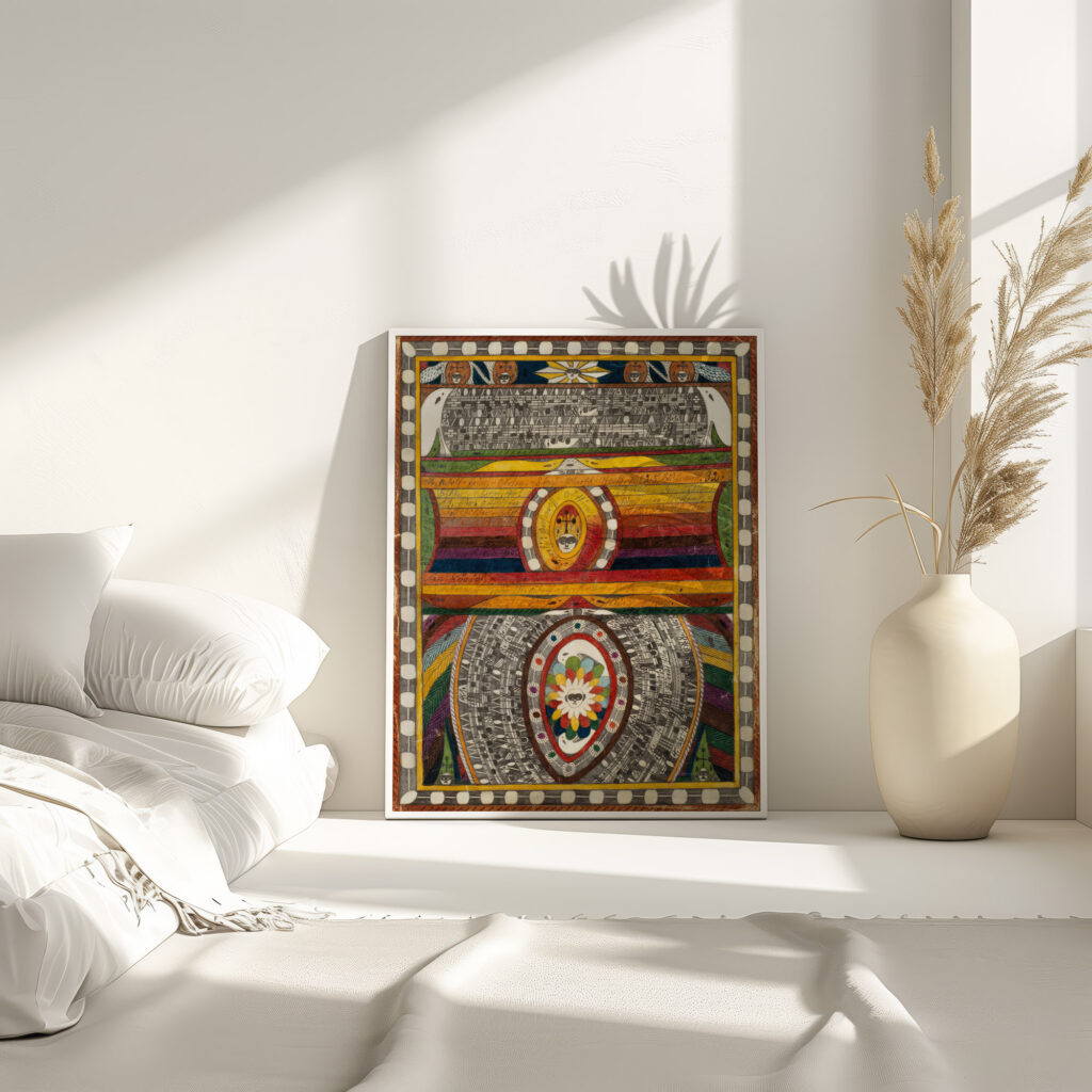 Stadt Bern No. 4 1916 Adolf Wolfli 4 mockup