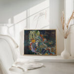 Stadtende bzw. Portratskizzen Heinrich Benesch 1913 Egon Schiele 4 mockup