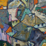 Stadtende bzw. Portratskizzen Heinrich Benesch 1913 Egon Schiele 8 mockup