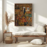 Stadtlandschaft 1920 Anton Emanuel Peschka 5 mockup