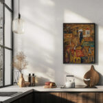 Stadtlandschaft 1920 Anton Emanuel Peschka 6 mockup