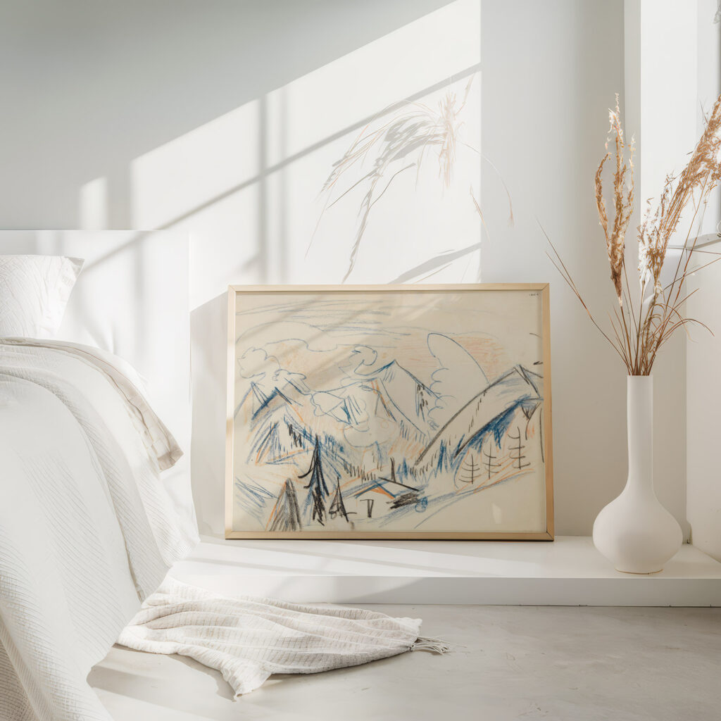 Stafelalp 1918 Ernst Ludwig Kirchner 4 mockup