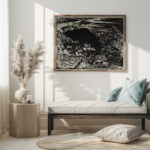 Stafelalp mit Altein und Tinzenhorn 1918 Ernst Ludwig Kirchner 5 mockup