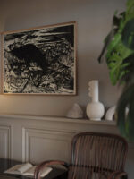 Stafelalp mit Altein und Tinzenhorn 1918 Ernst Ludwig Kirchner video mockup