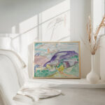 Stafelalp mit Kuhen ca 1920 Ernst Ludwig Kirchner 4 mockup