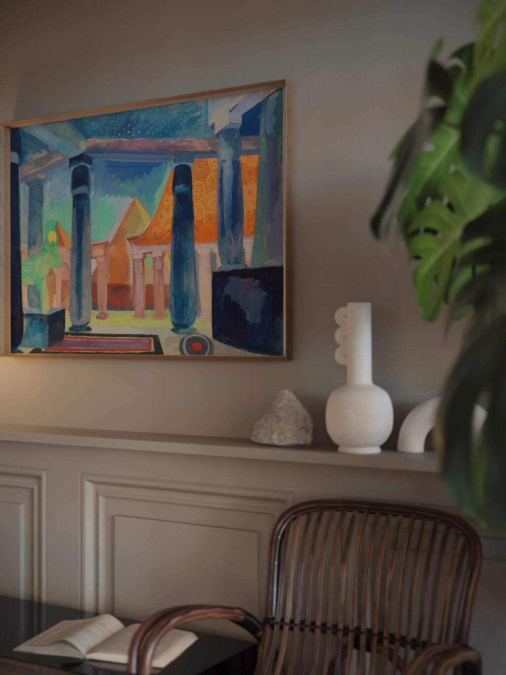 Stage Design for Cleopatra Object circa 1918 Robert Delaunay video mockup