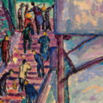 Stairway with Figures China 1916 Jerome S. Blum 8 mockup