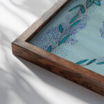 Stakete Stakette 1911–17 Unknown close up dark wood mockup