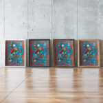 Standing 1930 Wassily Kandinsky framed posters mockup