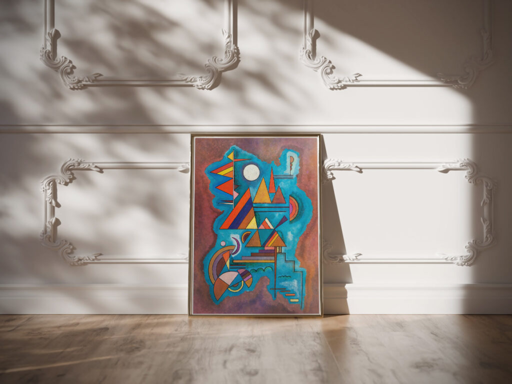 Standing 1930 Wassily Kandinsky video mockup