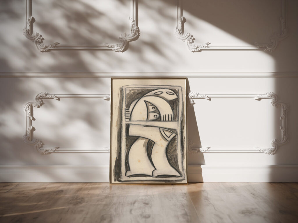 Standing Female Figure 1910 1915 Henri Gaudier Brzeska video mockup