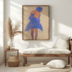 Standing Girl Back View 1908 Egon Schiele 5 mockup