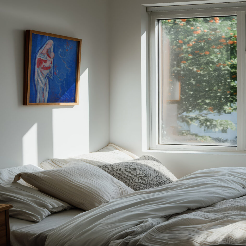 Standing Madonna with an Angel 1937–1938 Mikulas Galanda 6 mockup