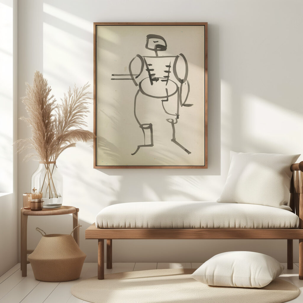 Standing Male 1910 1915 Henri Gaudier Brzeska 5 mockup