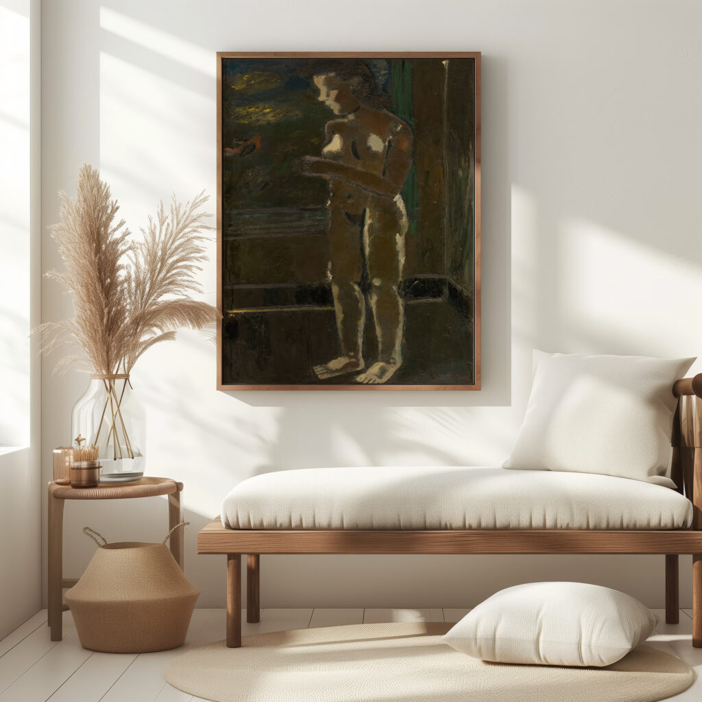 Standing Nude 1935 Gustave De Smet 5 mockup