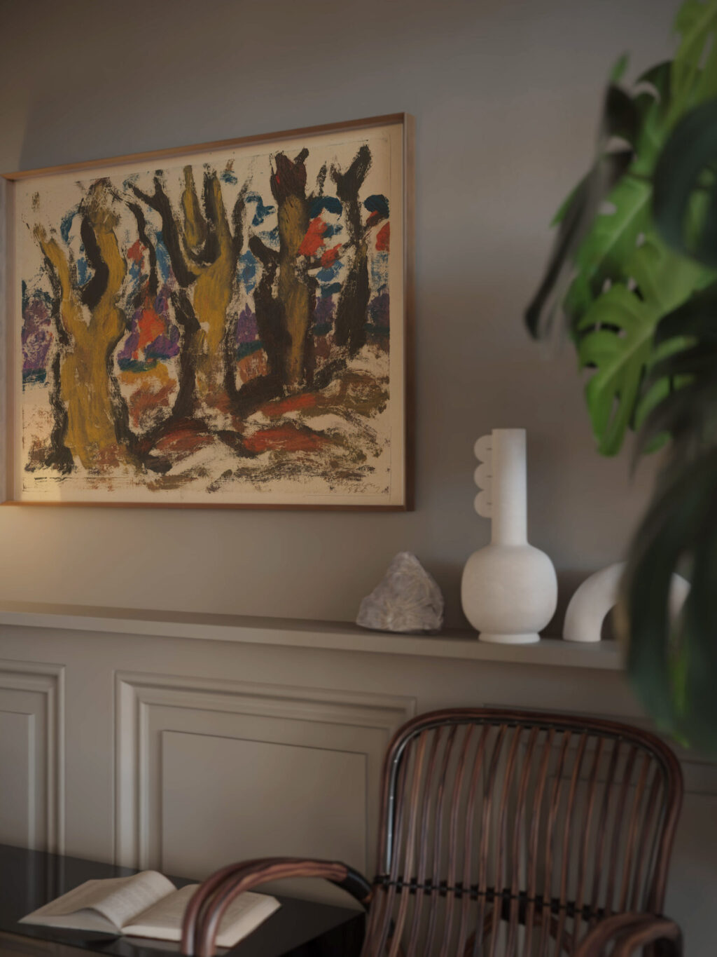 Stare stromy 1930 Zolo Palugyay video mockup