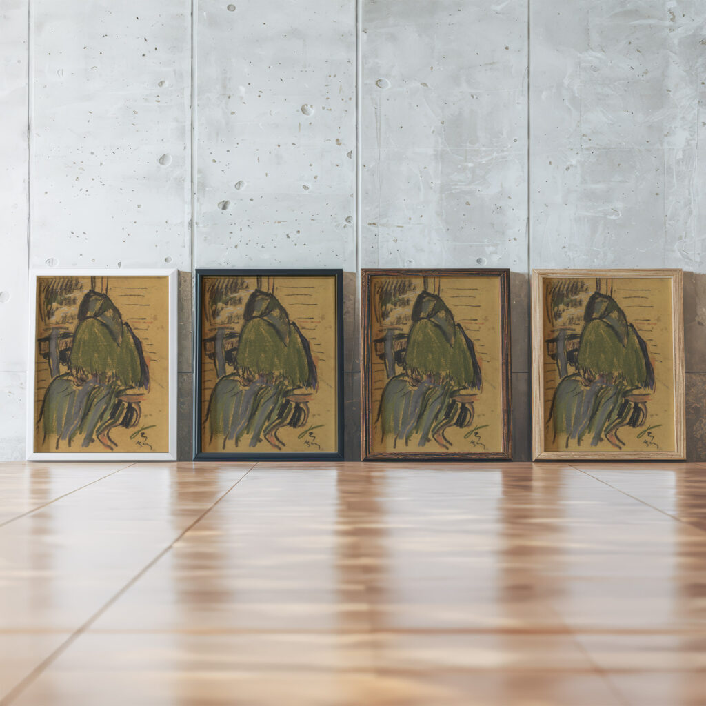 Starena 1925–1933 Zolo Palugyay framed posters mockup