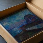 Starry Night 1893 Edvard Munch video mockup