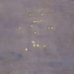 Starry landscape with Mountain Peak 1931 Otto Meyer Amden 8 mockup