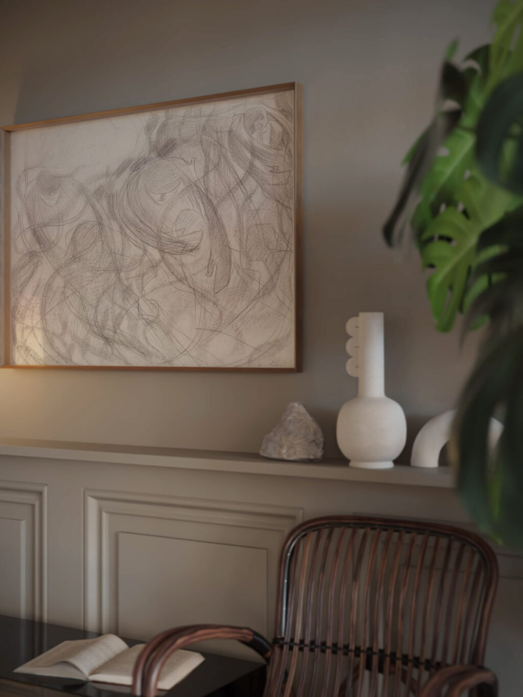 States of Mind The Farewells 1911 Umberto Boccioni video mockup