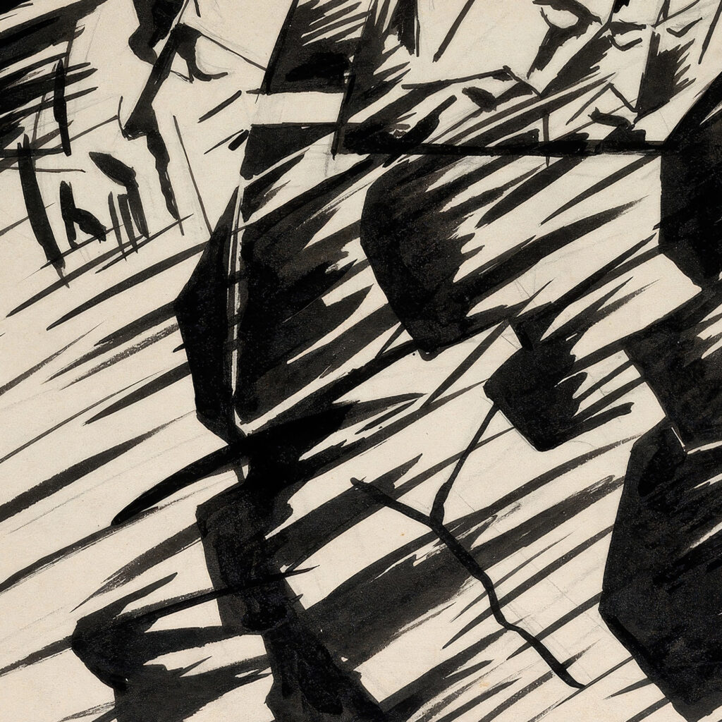 States of Mind Those Who Go 1912 Umberto Boccioni 8 mockup