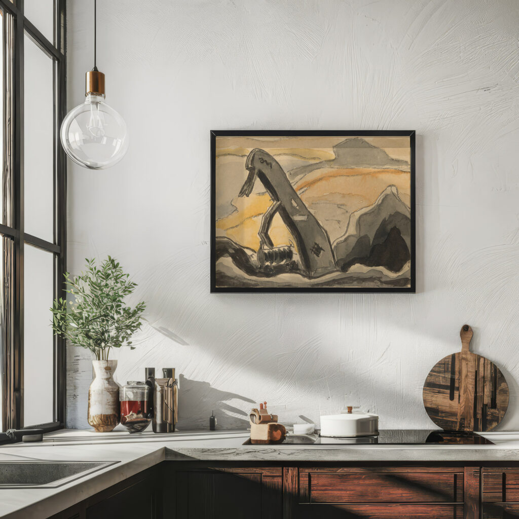 Steam Shovel–Port Washington 1931 Arthur Dove 6 mockup