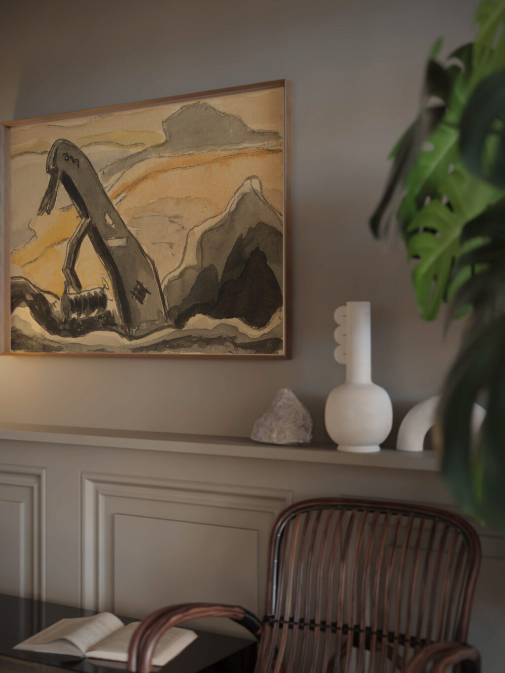 Steam Shovel–Port Washington 1931 Arthur Dove video mockup