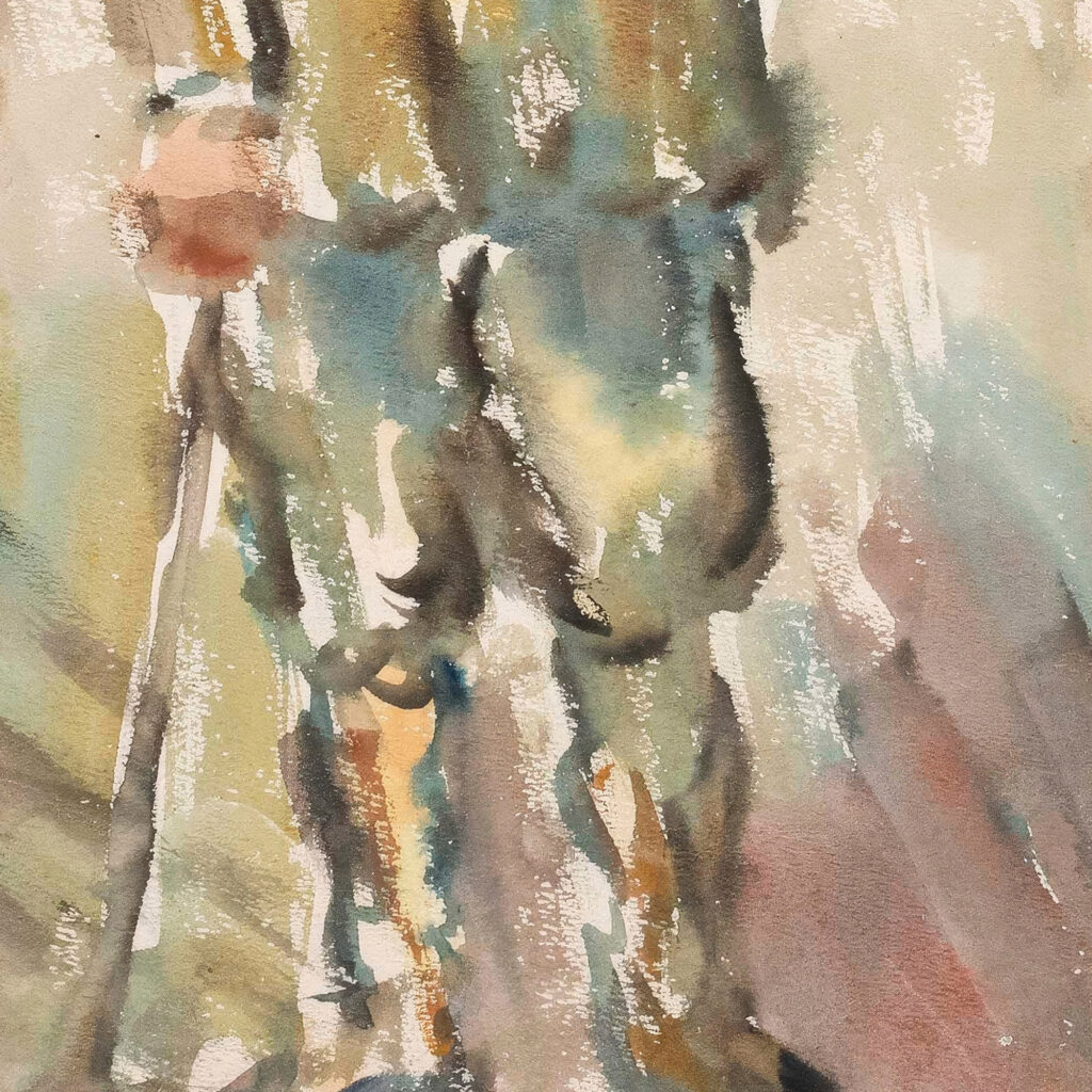 Stehender Bauer 1919 Emil von Gerliczy 8 mockup