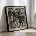 Steigendes Pferd mit Reiter 1915 Ernst Ludwig Kirchner 4 mockup