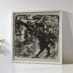 Steigendes Pferd mit Reiter 1915 Ernst Ludwig Kirchner 5 mockup