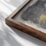 Steinberg around 1924 Karl Wiener close up dark wood mockup