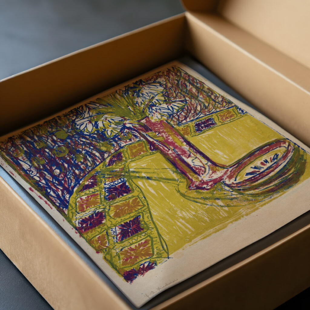 Still Life 1907 Ernst Ludwig Kirchner video mockup