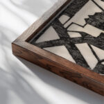 Still Life 1916 Jacoba van Heemskerck close up dark wood mockup