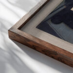 Still Life 1916 Juan Gris close up dark wood mockup