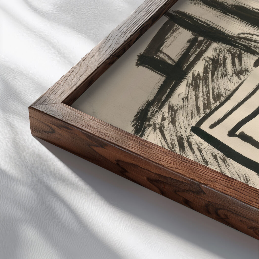 Still Life 1930–1939 Cyprian Majernik close up dark wood mockup