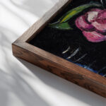 Still Life 1932 1933 Marsden Hartley close up dark wood mockup