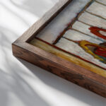 Still Life 1935 1937 Sasza Blonder close up dark wood mockup