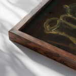 Still Life 1940 Gustave De Smet close up dark wood mockup