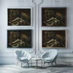 Still Life 1940 Gustave De Smet framed posters mockup