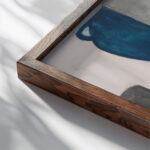 Still Life Ca. 1925 Ragnhild Keyser close up dark wood mockup