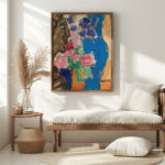 Still Life Flower Still Life With Vase And Figure Semi Profile Alexej von Jawlensky 5 mockup