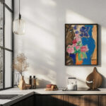 Still Life Flower Still Life With Vase And Figure Semi Profile Alexej von Jawlensky 6 mockup