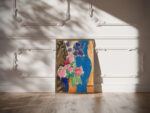 Still Life Flower Still Life With Vase And Figure Semi Profile Alexej von Jawlensky video mockup